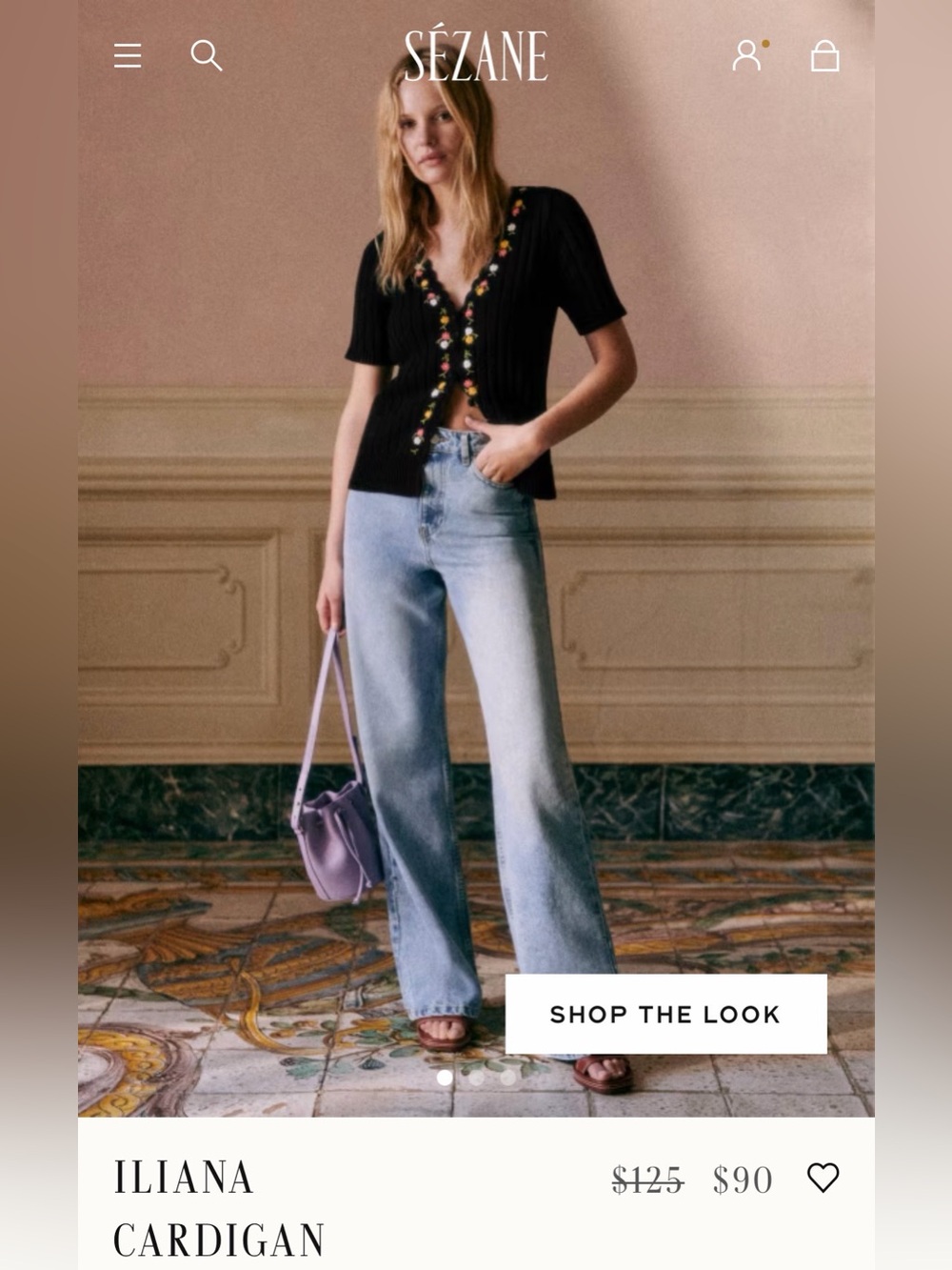 Sezane Iliana Cardigan